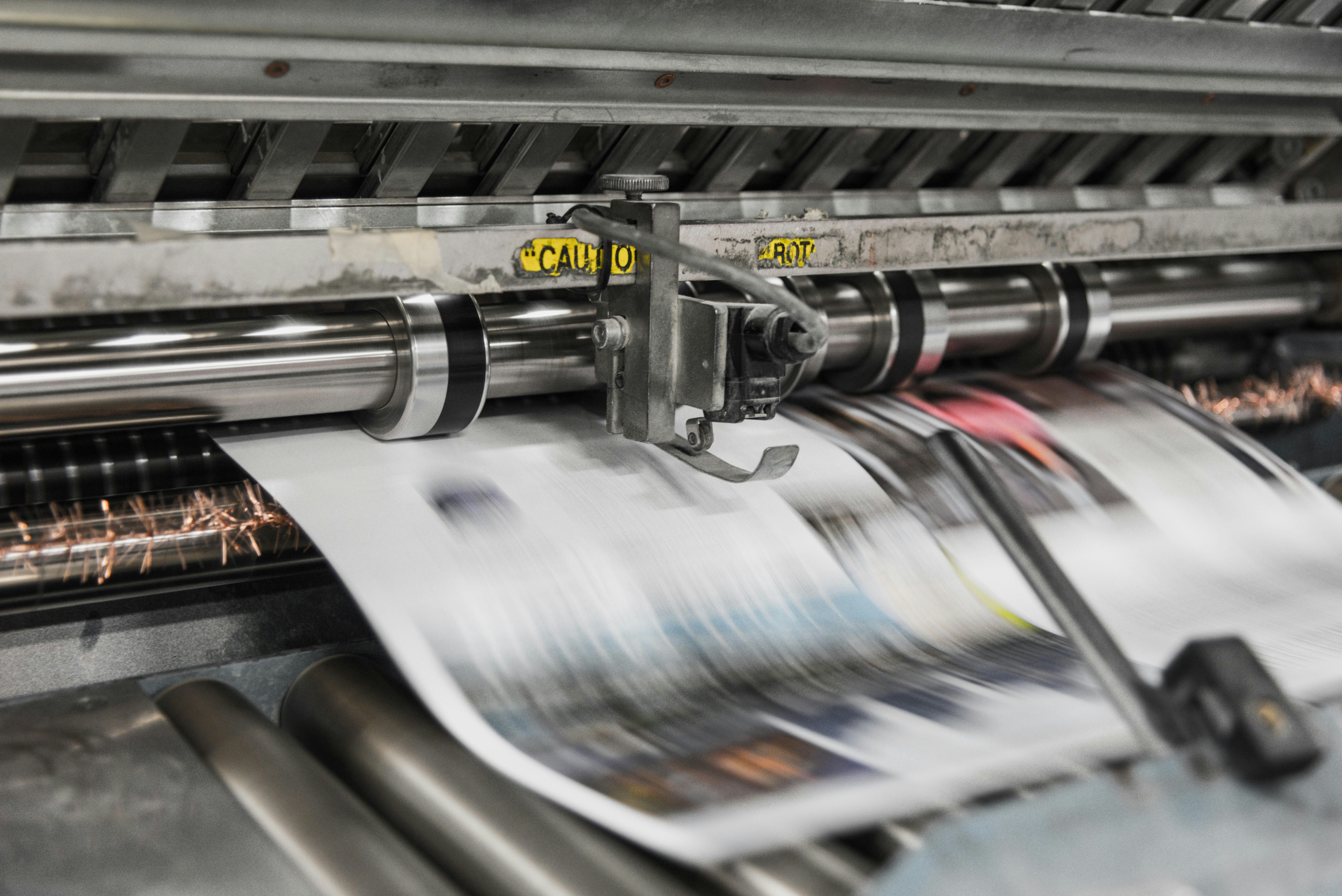 Printing banner